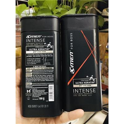 Chai Dầu Gội Nam X-Men For Boss Hương Nước Hoa Intense 180g - Date: 2027