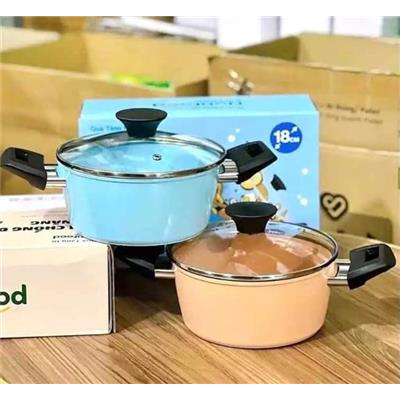 CAM: Nồi Chống Dính Đa Năng GREEN COOK GCS222-18IH Size 18cm Đáy Từ  CAM: Noi Chong Dinh Da Nang GREEN COOK GCS222-18IH Size 18cm Day Tu