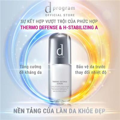 Serum d program Dưỡng Da Bảo Vệ Chuyên Sâu 40ml Thermo Defense Serum