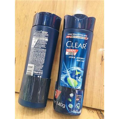 Dầu Gội CLEAR MEN Cool Sport Bạc Hà Sạch Gàu 140g