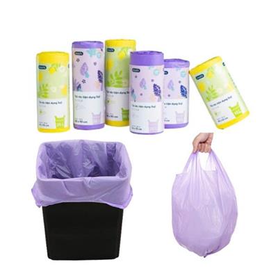 Túi Rác Tiện Dụng SOJI 50L Có Quai INOCHI Hương Lavender (60x90)cm (19 túi/cuộn)  Tui Rac Tien Dung SOJI 50L Co Quai INOCHI Huong Lavender (60x90)cm (19 tui/cuon)