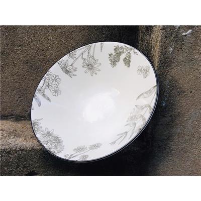 HOA XÁM: TÔ Sứ Nhật Loe Hình Nón 8 In Dùng Decor, Trang Trí Bàn Ăn, Bàn Tiệc...