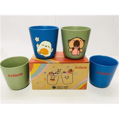 Bộ 2 Ly Sứ ENVIE CASA Sắc Màu Dong Hwa Hàn Quốc 268ml