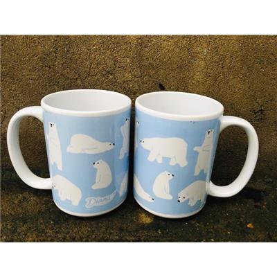 Ly Sứ GẤU BẮC CỰC Hình Trụ Diana Size Lớn 400ml Có Quai  Ly Su GAU BAC CUC Hinh Tru Diana Size Lon 400ml Co Quai