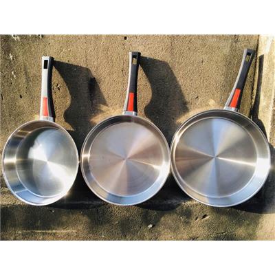 Chảo Inox 316 Năm Lớp Liền Khối KIMS COOK Size 26cm Đáy Từ - Hàng Xuất Châu Âu  Chao Inox 316 Nam Lop Lien Khoi KIMS COOK Size 26cm Day Tu - Hang Xuat Chau Au