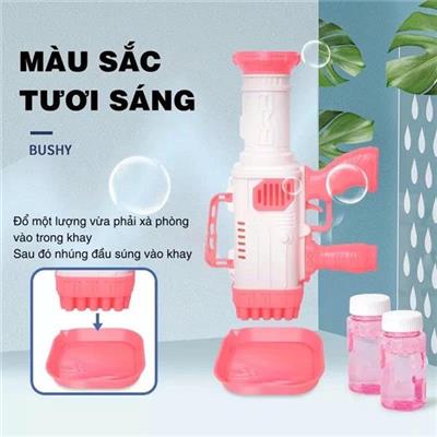 Đồ Chơi Súng Bắn Bong Bóng 32 Nòng Vinamilk MÀU HỒNG