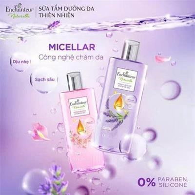 COMBO 50 GÓI Sữa Tắm Enchanteur Dưỡng Da Thiên Nhiên Naturelle Moisturizing Shower Gel 2 MÙI  COMBO 50 GOI Sua Tam Enchanteur Duong Da Thien Nhien Naturelle Moisturizing Shower Gel 2 MUI