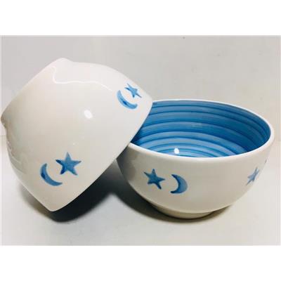 Tô Sứ Thân Cao XOẮN ỐC TRĂNG SAO 5.5 In