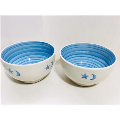 COMBO 2 TÔ: Tô Sứ Thân Cao XOẮN ỐC TRĂNG SAO 5.5 In