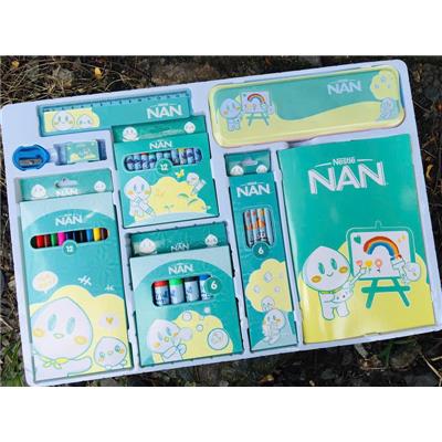 Bộ DỤNG CỤ HỌC TẬP Học Sinh 41 Chi Tiết NAN Nestle
