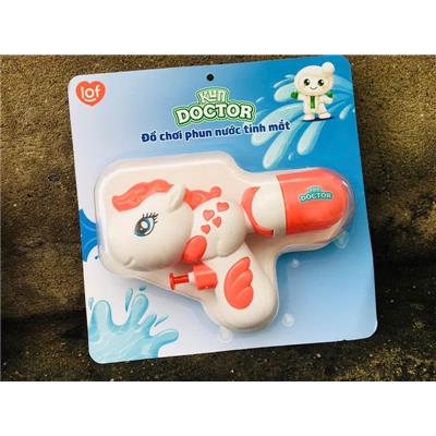 Đồ Chơi SÚNG NƯỚC HOẠT HÌNH MINI Cho Bé PONY HỒNG (KUN DOCTOR))  Do Choi SUNG NUOC HOAT HINH MINI Cho Be PONY HONG (KUN DOCTOR))