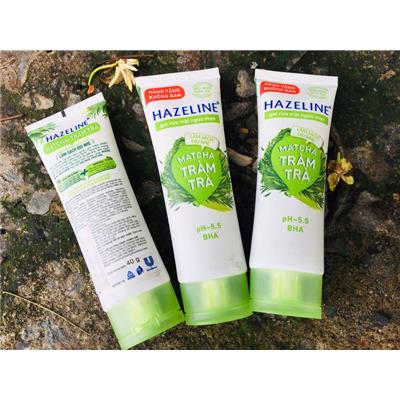 COMBO: 3 TUÝP Sữa Rửa Mặt Ngừa Mụn Hazeline MATCHA TRÀM TRÀ 40g