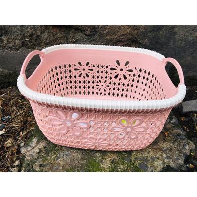 HỒNG: Giỏ Nhựa Hoa Việt Nhật 3378-1