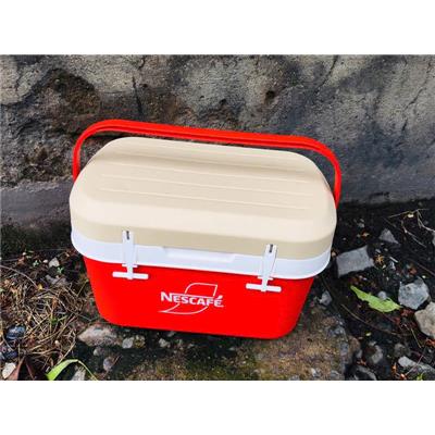 Thùng Đá NESCAFE (ĐỎ) 6 LÍT Có Quai Xách