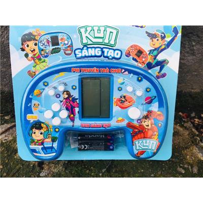 XANH: Đồ Chơi Máy Chơi Game Cầm Tay Kun - Tặng Kèm Pin  XANH: Do Choi May Choi Game Cam Tay Kun - Tang Kem Pin