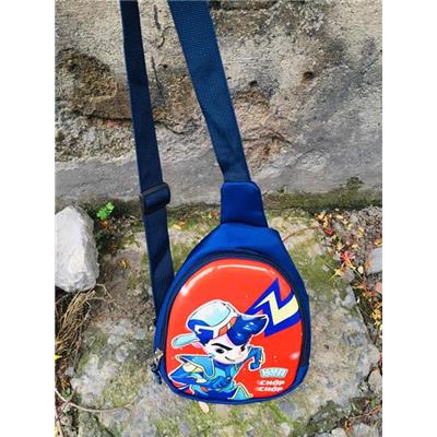 TÚI ĐEO CHÉO KUN 3D Cho Bé Trai MÀU XANH  TUI DEO CHEO KUN 3D Cho Be Trai MAU XANH