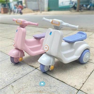 Xe Vespa Chòi Chân Cho Bé Bobby Có Nhạc, Đèn  Xe Vespa Choi Chan Cho Be Bobby Co Nhac, Den