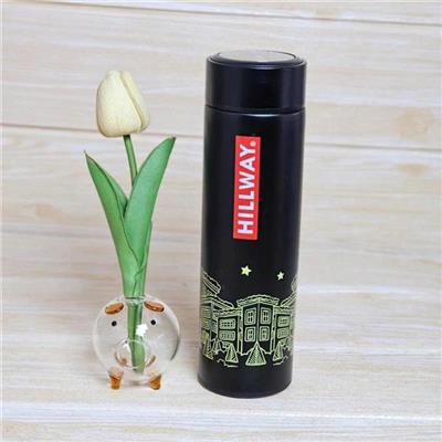 Bình Giữ Nhiệt HILLWAY 480ml Hình Trụ - MÀU ĐEN  Binh Giu Nhiet HILLWAY 480ml Hinh Tru - MAU DEN