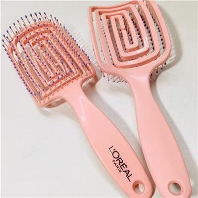 Lược Massage Gỡ Rối Tóc Giảm Gãy Rụng LOREAL MÀU HỒNG