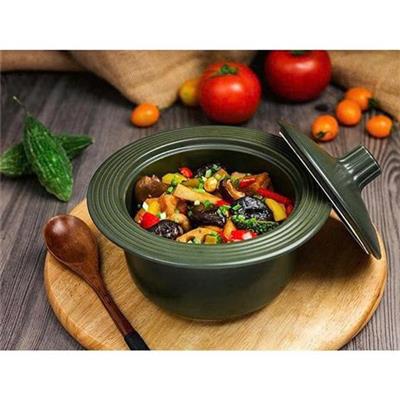 Nồi Sứ Dưỡng Sinh Healthy Cook Minh Long 1 Lít Vành Tròn
