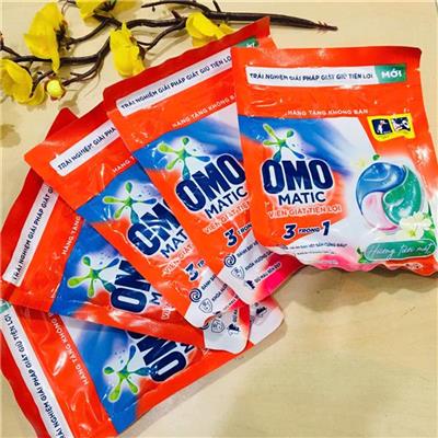 COMBO 5 GÓI: 20 Viên Giặt Xả Đa Năng 3 Trong 1 Omo Matic Hương Tươi Mát  COMBO 5 GOI: 20 Vien Giat Xa Da Nang 3 Trong 1 Omo Matic Huong Tuoi Mat