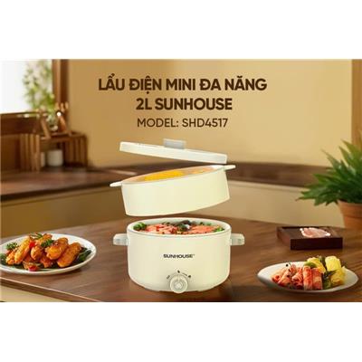Nồi Lẩu Điện Đa Năng Mini SUNHOUSE SHD4517