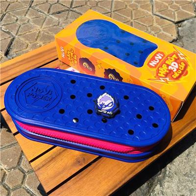 HỘP BÚT NUVI 3D SIÊU CẤP Kèm Huy Hiệu - TÍM HUYỀN BÍ