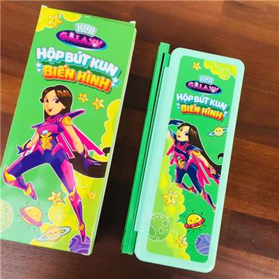 XANH LÁ: HỘP BÚT BIẾN HÌNH KUN ĐA NĂNG
