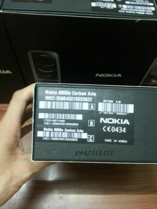 Nokia 8800 Carbon Arte Uy Tin Gia Tot Tai TpHCM