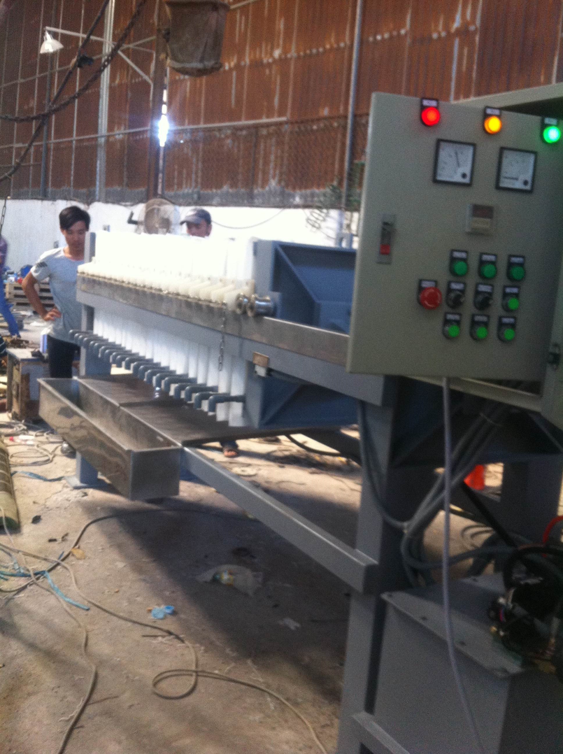 Sản xuất máy ép bùn khung bản tại Cần Thơ Sản xuất máy ép bùn khung bản tại Cần Thơ