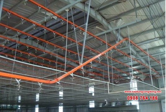 Hệ thống dây chuyền sơn treo Hệ thống dây chuyền sơn treo