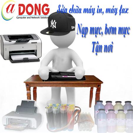 BƠM  MỰC, NAP MỰC  MÁY IN  - XỬ LÝ SỰ CỐ MÁY IN - MÁY FAX – PHOTO: