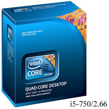 Intel Core i5 -750 (2.66Ghz) - Box - sk1156