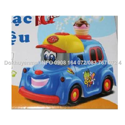 Xe nhạc vui nhộn thổi bong bóng điêu luyện